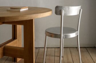 Aluminum Tasca chair by Pedro Sottomayor