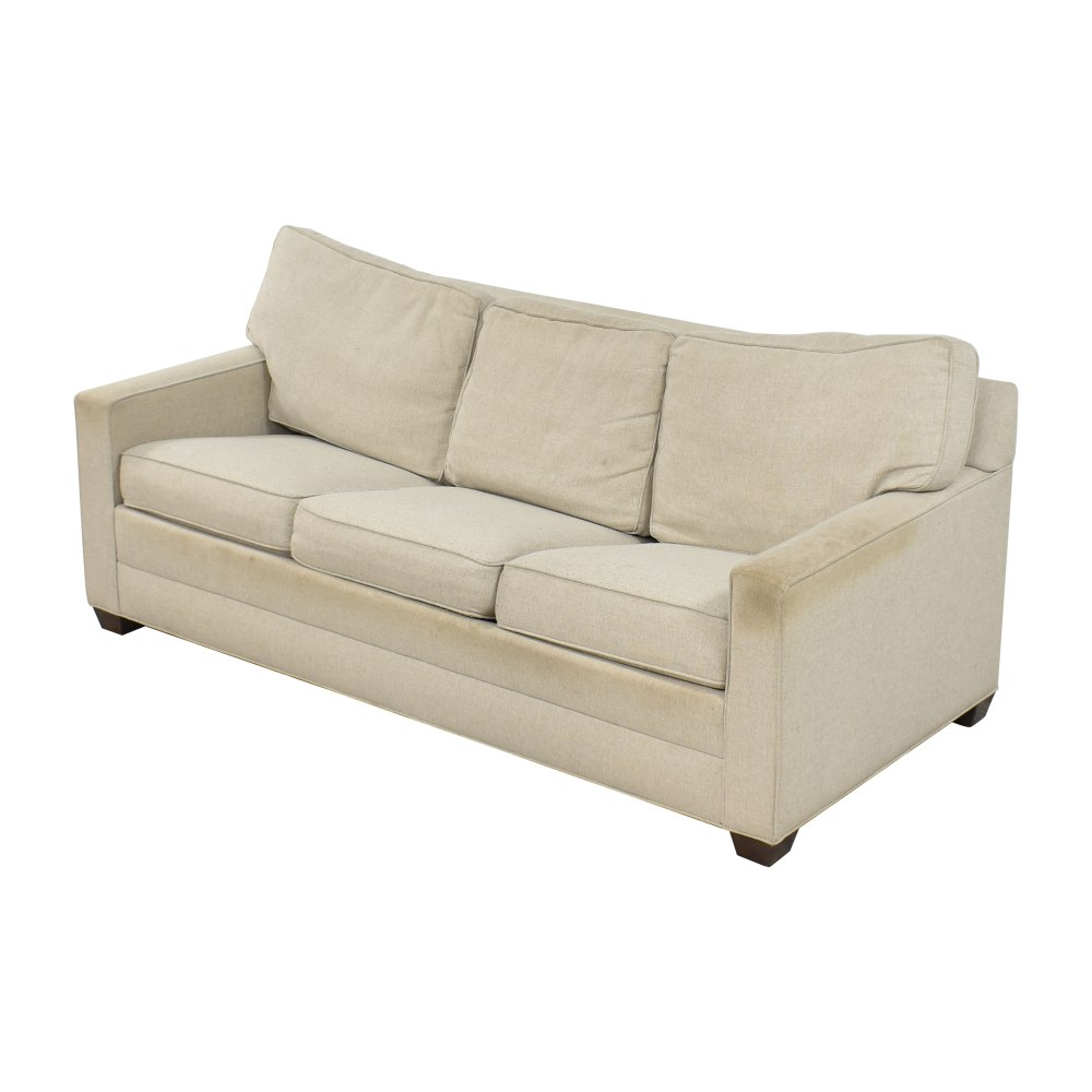 shop Ethan Allen Bennett Track Arm Full Sleeper Sofa  Ethan Allen Classic Sofas