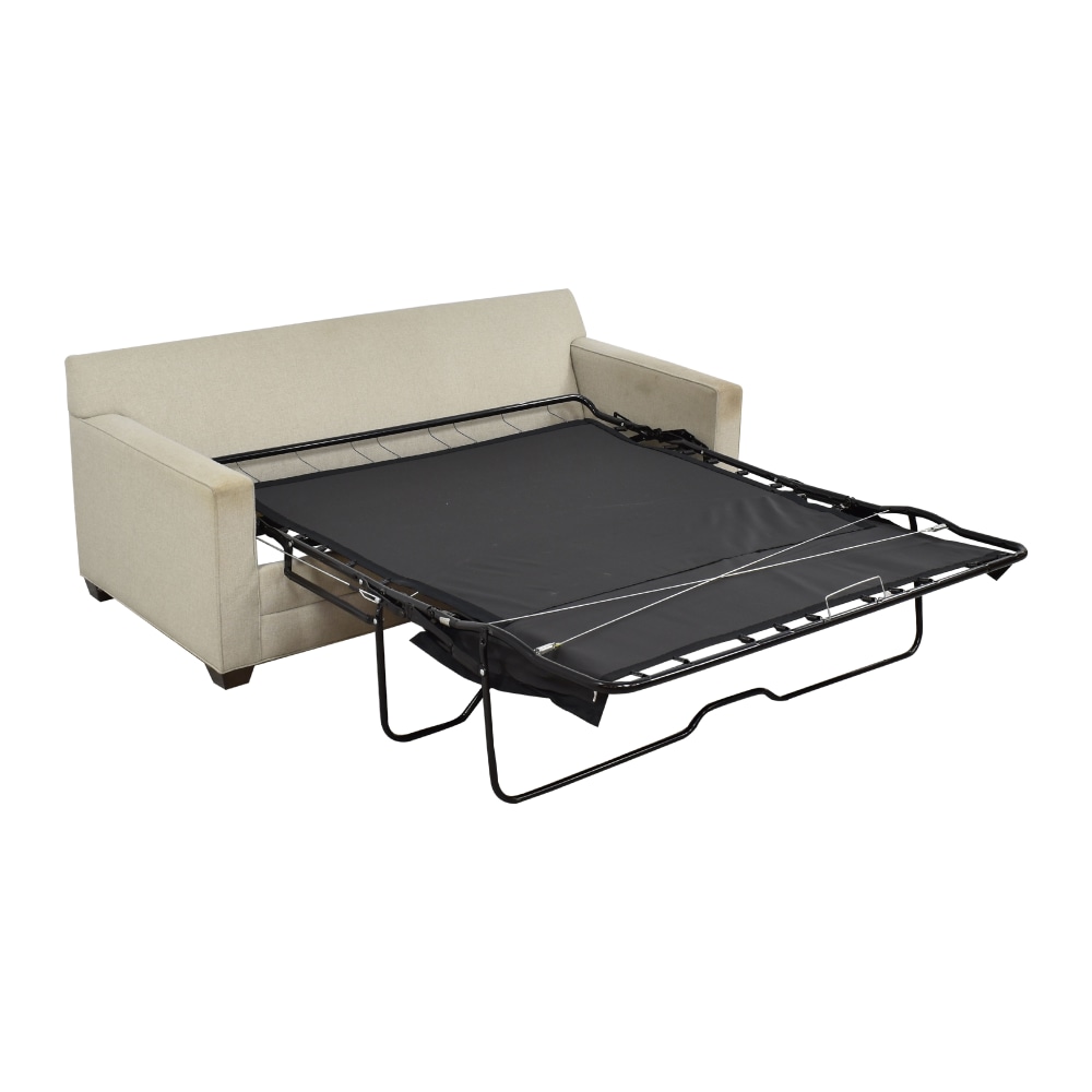 Ethan Allen Ethan Allen Bennett Track Arm Full Sleeper Sofa  dimensions