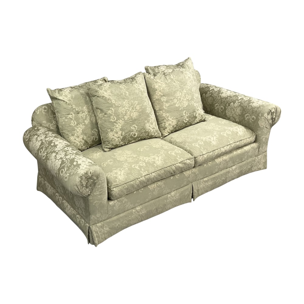 buy Vanguard Furniture Floral Roll Arm Sofa Vanguard Furniture Sofas