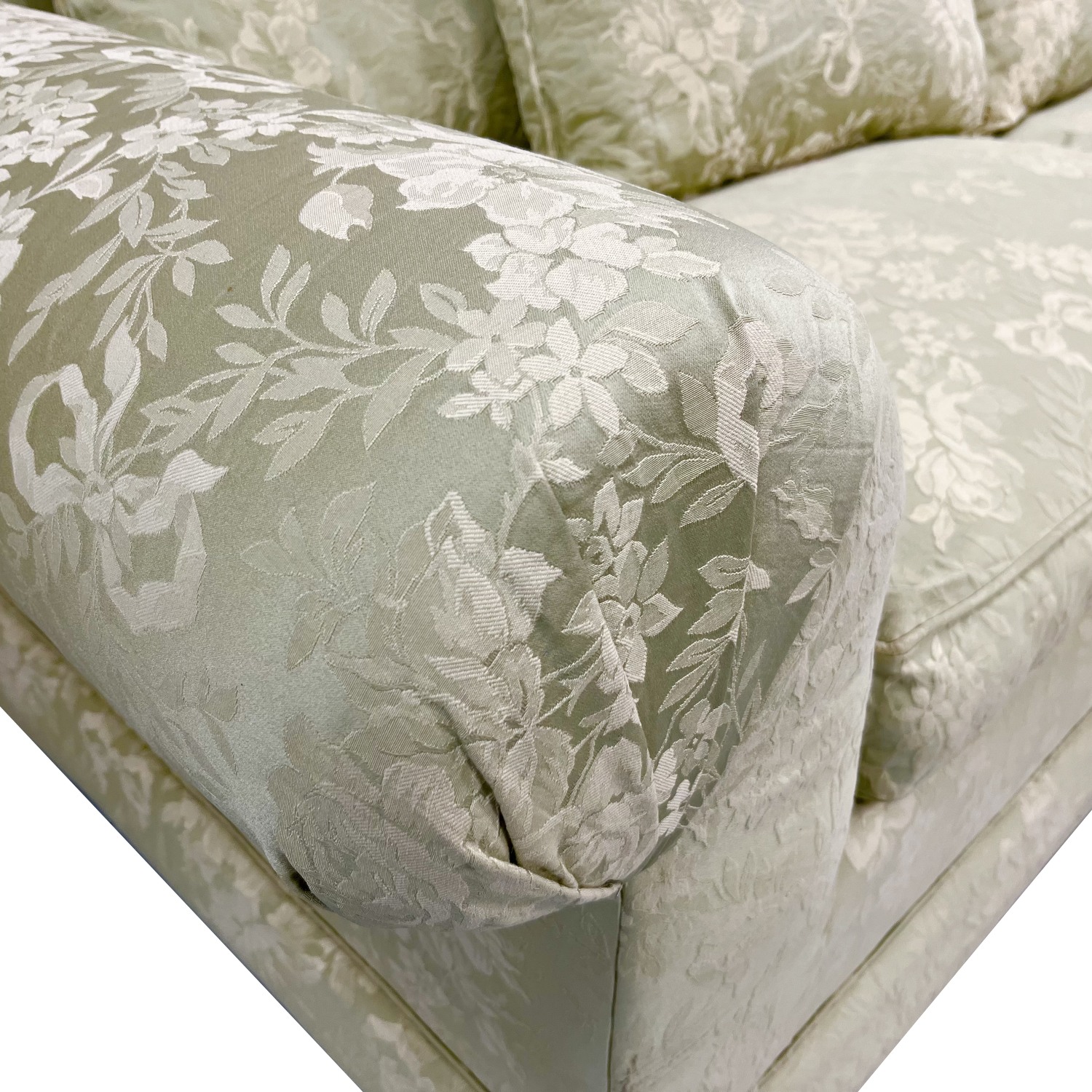 buy Vanguard Furniture Floral Roll Arm Sofa Vanguard Furniture Sofas
