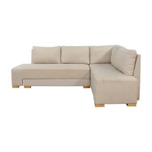 buy Furniture of America Martin Farmhouse Convertible Sleeper Sectional Furniture of America