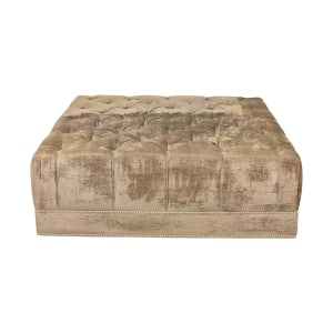 shop Baker Furniture Tufted Paris Ottoman Baker Furniture Chairs