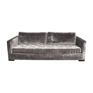  Custom Bench Cushion Tufted Sofa second hand