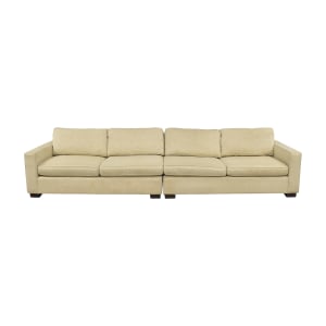 Mitchell Gold + Bob Williams  Mitchell Gold + Bob Williams Carson Sectional dimensions