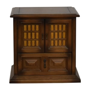 buy Thomasville Vintage Two Door Nightstand Thomasville End Tables