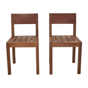 Organic Modernism Organic Modernism Nebraska Dining Chairs second hand