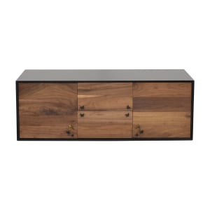 Organic Modernism Organic Modernism Mariposa Two Door Two Drawer Cabinet second hand
