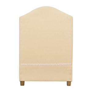 Restoration Hardware Restoration Hardware Parsons Upholstered Twin Headboard  beige/tan
