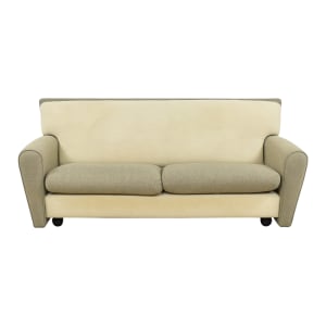  Contemporary Two Tone Sofa  nj