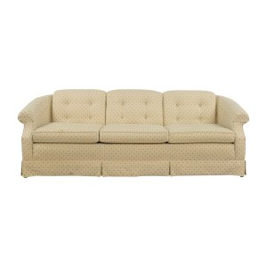 shop Ethan Allen Three Cushion Traditional Sofa Ethan Allen Classic Sofas