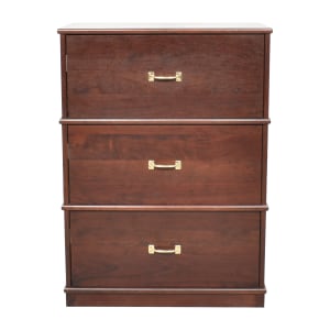 Levenger Levenger Traditional File Cabinet ma