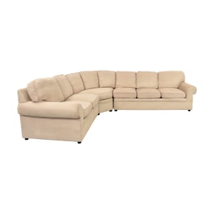 Century Furniture Rolled Arm Sectional Century Furniture