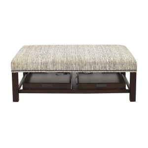 Bassett Furniture Modern Upholstered Cocktail Ottoman  / Chairs