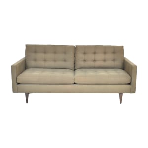 Crate & Barrel Petrie Midcentury Sofa / Classic Sofas