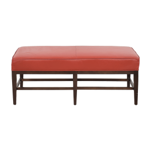 Thayer Coggin Modern Wide Ottoman / Chairs