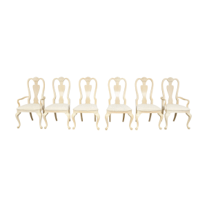 Stanley Furniture Queen Anne Dining Chairs  sale