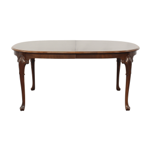 Thomasville Thomasville Queen Anne Extendable Dining Table brown