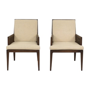 Baker Furniture Baker Carmel Dining Arm Chairs nj