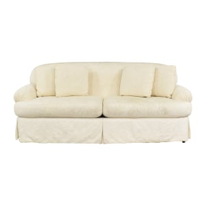 shop Sherrill Furniture Roll Arm Sofa Sherrill Furniture Sofas