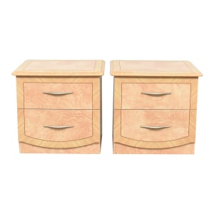 Levitz Levitz Italian Two Drawer Nightstand   dimensions