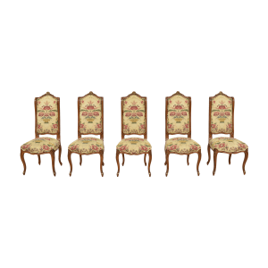  Louis XVI Style Dining Side Chairs dimensions