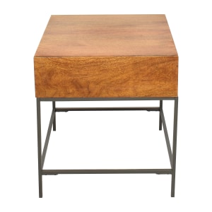 buy West Elm West Elm Industrial Storage Side Table online