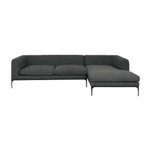Design Within Reach Design Within Reach Jonas Chaise Sectional Sofa  used