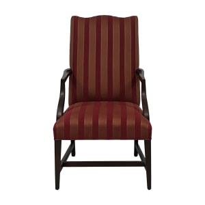 Ethan Allen Ethan Allen Martha Washington Chair red