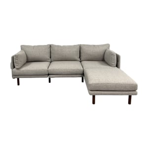Burrow Field Three Piece Sofa with Ottoman sale