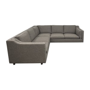 buy BenchMade Modern Uptown Corner Sectional BenchMade Modern Sectionals