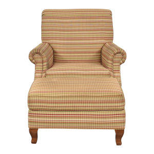 Ethan Allen Ethan Allen Avery Chair and Ottoman  on sale