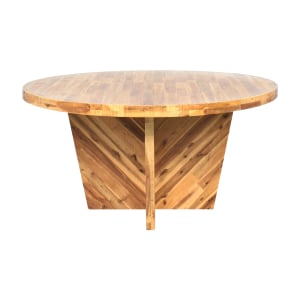 West Elm West Elm Alexa Round Dining Table   Tables