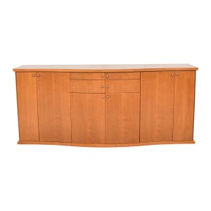 Maurice Villency Maurice Villency Mid Century Danish Bowfront Sideboard