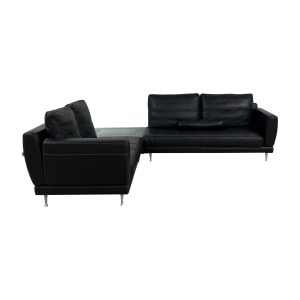 buy Gamma Arredamenti Tufted Open Modular Sectional with Table Gamma Arredamenti Sofas