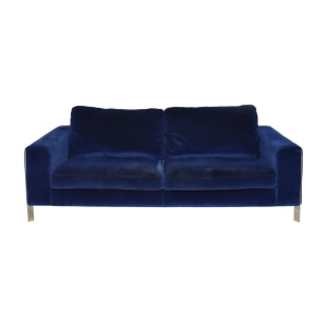 Jason Furniture Jason Furniture Modern Navy Blue Sofa discount
