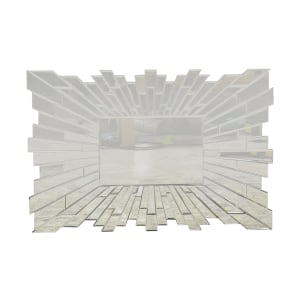 Geometric Burst Decorative Mirror / Decor