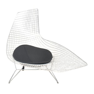 Knoll Knoll Asymmetric Chaise Lounge with Seat Cushion ct