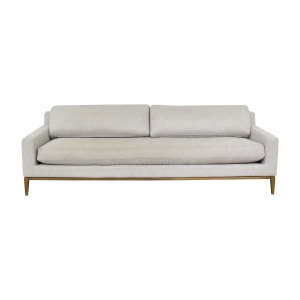 Restoration Hardware Restoration Hardware Belgian Track Arm Sofa gray