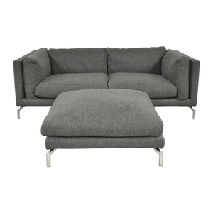 Design Within Reach Design Within Reach Como Sofa and Ottoman nj