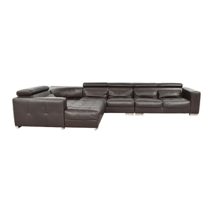 American Leather American Leather Contemporary Sectional  Sofas